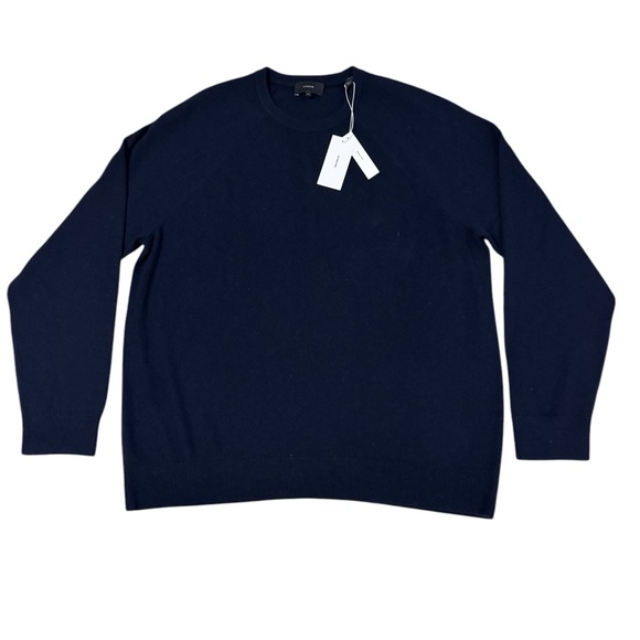 Vince Women's Cashmere Sweatshirt - Luxe Casual Pullover Sweater